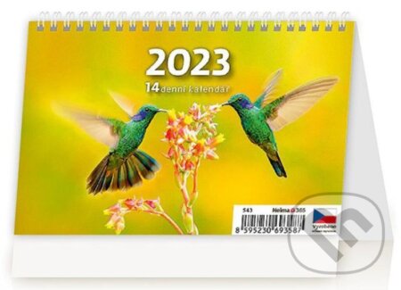 MINI 14denní kalendář, Helma365, 2022