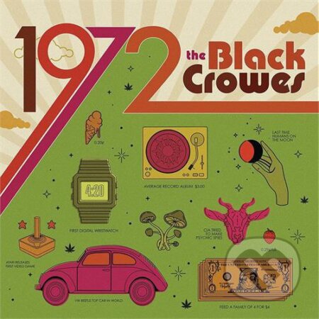 Black Crowes: 1972 LP - Black Crowes, Hudobné albumy, 2022