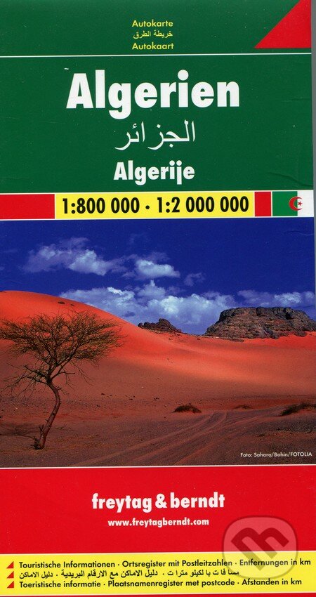 Algerien 1: 800 000, 1:2 000 000 (Automapa)