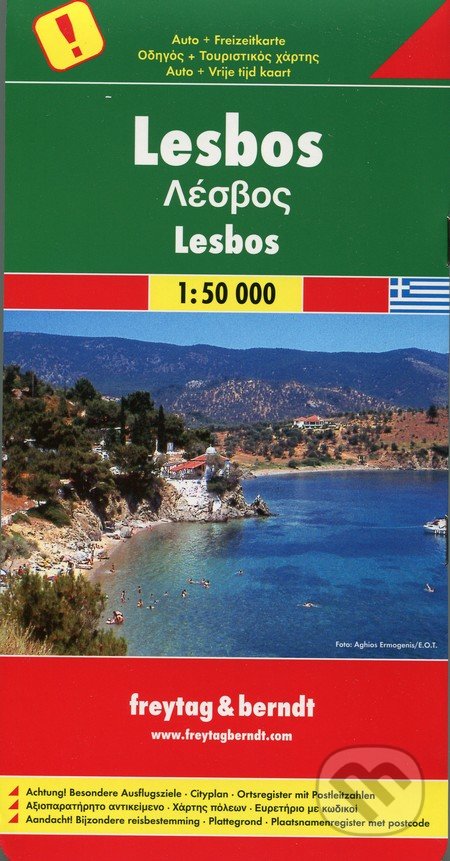 Lesbos 1:50 000, freytag&berndt, 2013