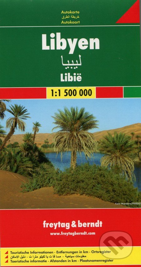 Libyen 1:1 500 000, freytag&berndt, 2011