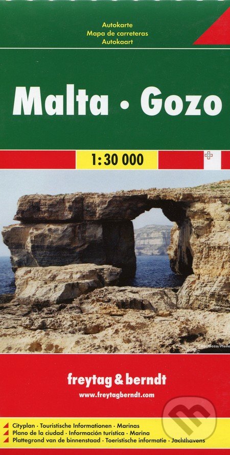 Malta, Gozo 1:30 000, freytag&berndt, 2011