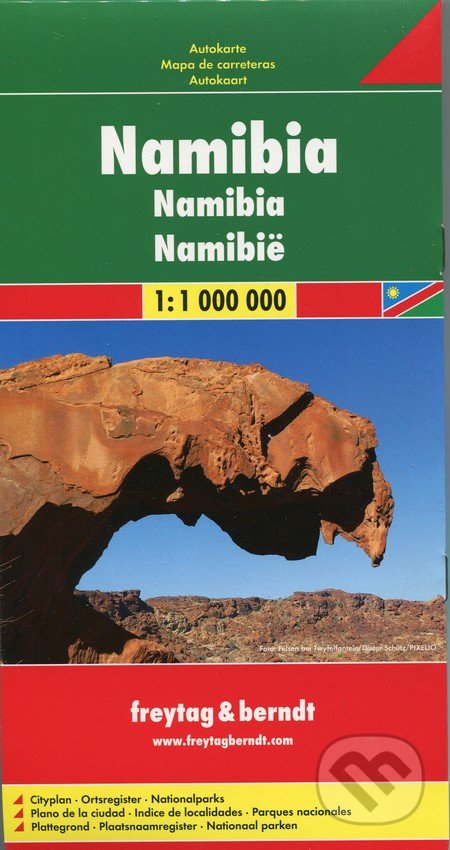Namibia 1:1 000 000, freytag&berndt, 2014