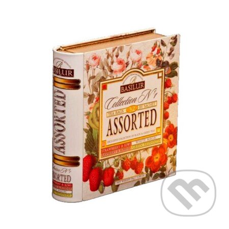 Basilur kniha Kombi (Variácie čiernych a zelených čajov)