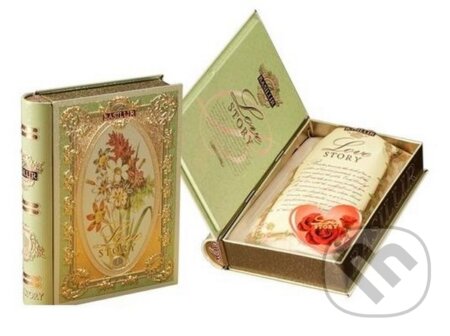 Basilur Kniha Love I malá (Zelený čas so svetlicou, nevädzou a arómou bergamotu)