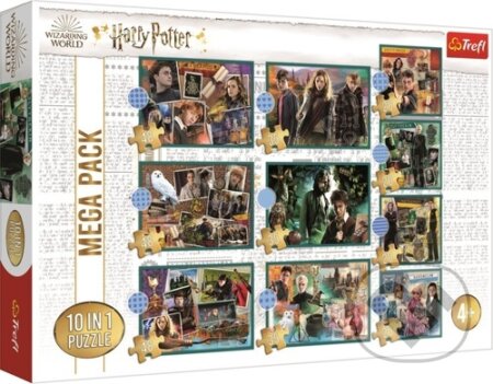 Harry Potter MEGA PACK 10v1, Trefl, 2022