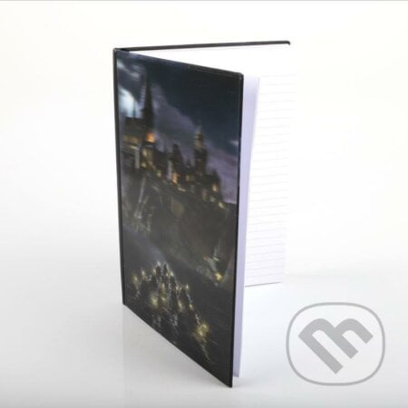 Harry Potter 3D Zápisník A5 - Rokfortský hrad, ABYstyle, 2022