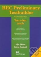 BEC Preliminary Testbuilder - Jake Allsop, Patricia Aspinall, MacMillan, 2004