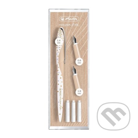 Kaligrafické pero Pure Glam - sada