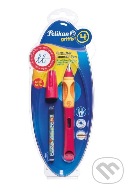 Bombičkové pero pre ľavákov, Griffix 4 červené