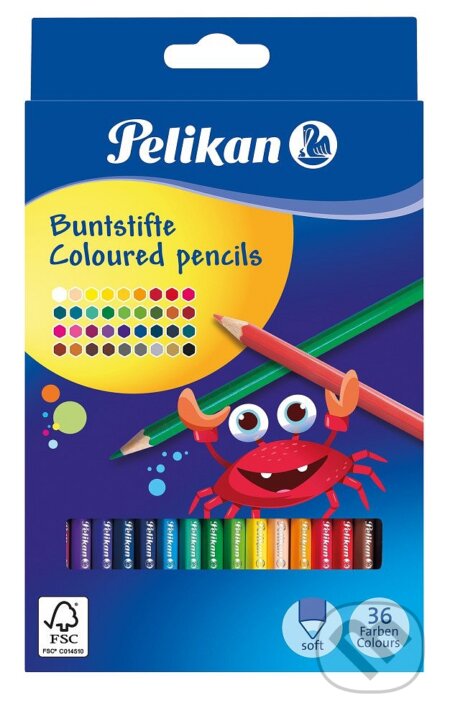 Pastelky 36 farieb, Pelikan, 2022