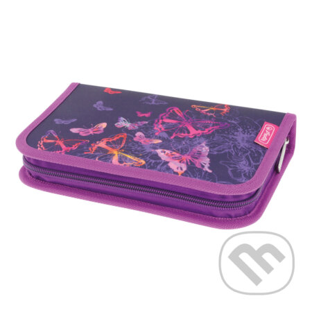 Plný peračník, 2 chlopne, motýliky