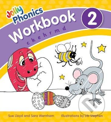 Jolly Phonics - Workbook 2 - Sue Lloyd, Sara Wernham, Lib Stephen (ilustrátor), Jolly Learning, 2021