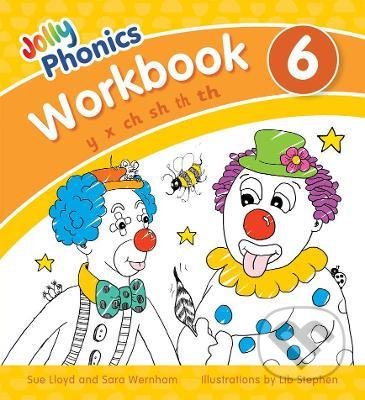 Jolly Phonics - Workbook 6 - Sue Lloyd, Sara Wernham, Lib Stephen (ilustrátor), Jolly Learning, 2021