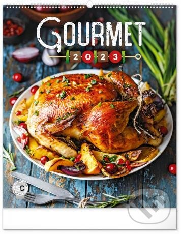 Nástěnný kalendář Gourmet 2023, Presco Group, 2022