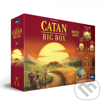 Catan - Big Box - druhá edice, Albi, 2019