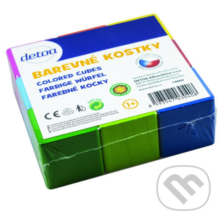 Barevné kostky - hra z kategorie Stavebnice