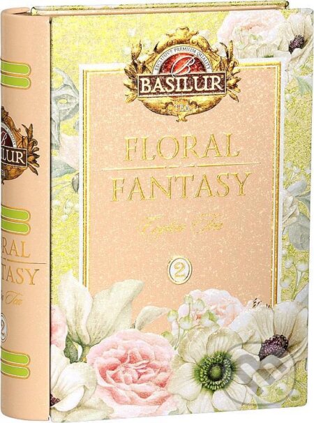 BASILUR Book Floral Fantasy Vol. II. Zelený čaj, Bio - Racio, 2022