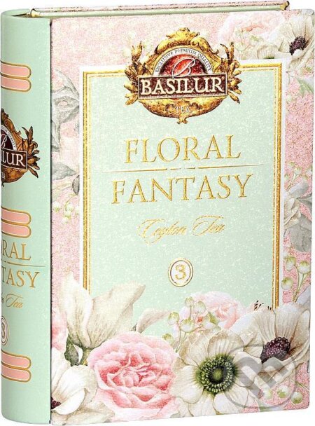 BASILUR Book Floral Fantasy Vol. III. Zelený čaj, Bio - Racio, 2022