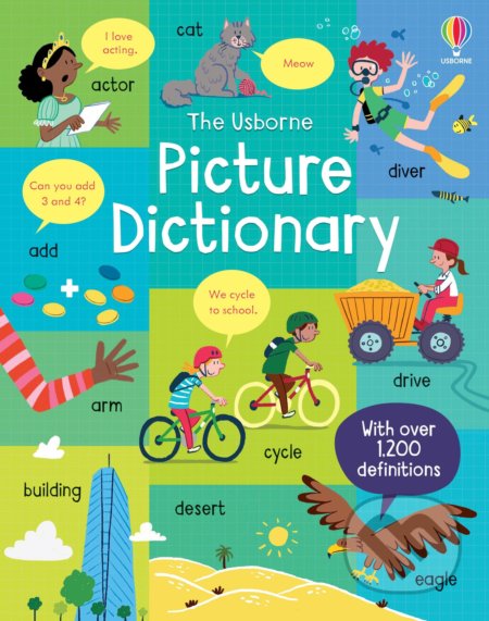 Picture Dictionary - Felicity Brooks, Caroline Young, Sr. Sanchez (ilustrátor), Usborne, 2022