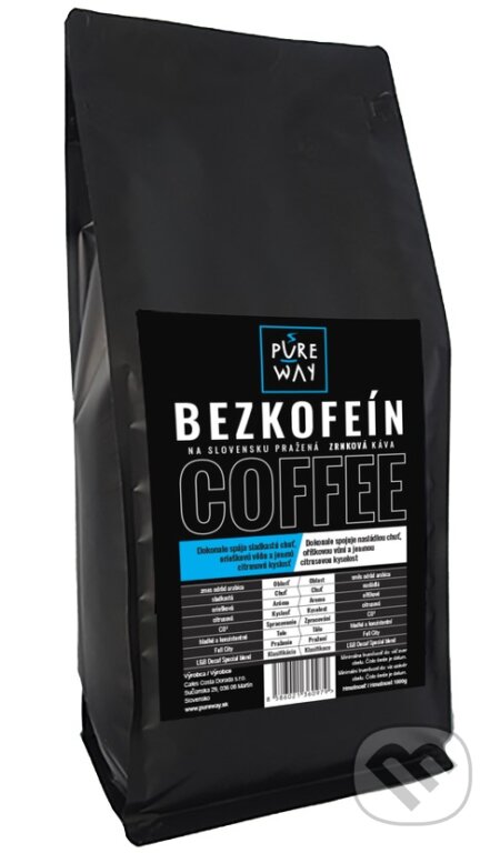 Bezkofeín (Bezkofeínová zrnková káva 1000g)