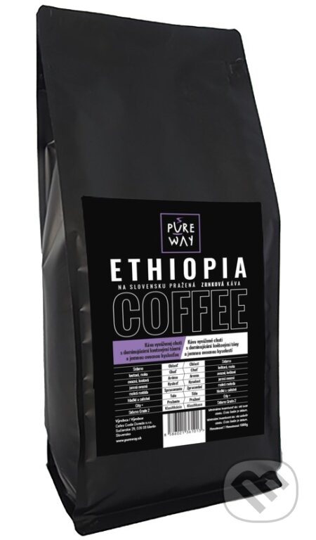 Ethiopia (Odrodová zrnková káva 1000g)