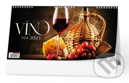 Stolní kalendář Víno 2023, Baloušek, 2022