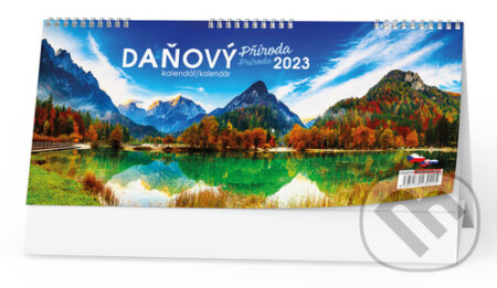 Stolní československý pracovní daňový kalendář Příroda - 2023, Baloušek, 2022