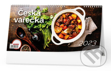 Česká vařečka 2023 - stolní kalendář, Baloušek, 2022