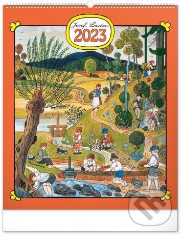 Nástěnný kalendář Josef Lada 2023, Presco Group, 2022