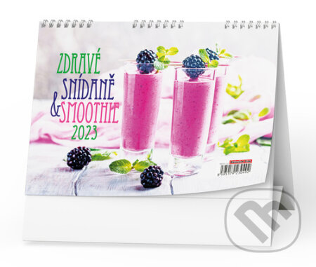 Zdravé snídaně + smoothie 2023 - stolní kalendář, Baloušek, 2022