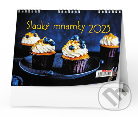 Stolní kalendář Sladké mňamky 2023, Baloušek, 2022