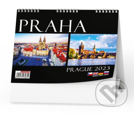 Stolní kalendář Praha 2023, Baloušek, 2022