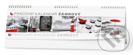 Stolní pracovní žánrový kalendář 2023, Baloušek, 2022