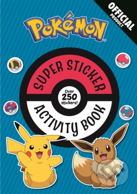 The Official Pokemon Super Sticker Activity Book - kniha z kategorie Samolepky