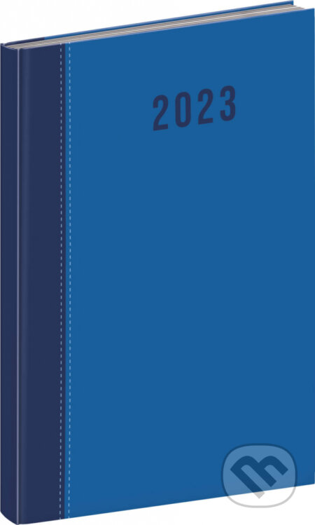 Týždenný diár Cambio 2023 (modrý), Presco Group, 2022