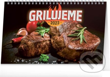 Stolní kalendář Grilujeme 2023, Presco Group, 2022