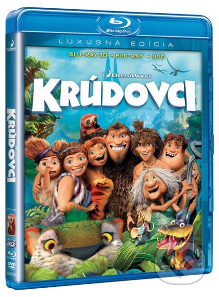 Krúdovci  3D+BD+DVD - Chris Sanders, Kirk De Micco, Bonton Film, 2013
