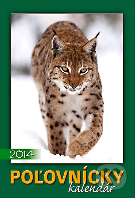 Poľovnícky kalendár 2014 (nástenný kalendár), Spektrum grafik, 2013