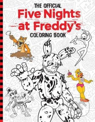 Official Five Nights at Freddy's Coloring Book - Scott Cawthon - kniha z kategorie Úkoly pro děti