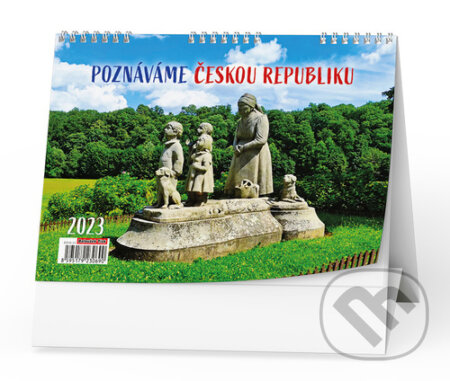 Poznáváme Českou republiku 2023 - stolní kalendář, Baloušek, 2022