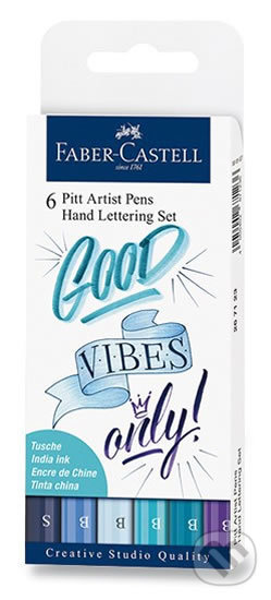 Popisovač Pitt Artist Pen Lettering (6 ks)