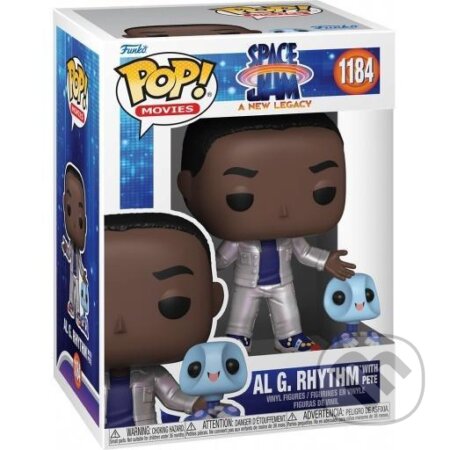 Funko POP Movies: Space Jam 2 - AI G w/Rhyth witch Pete (Metallic limited edition)