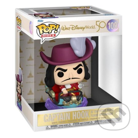 Funko POP Walt Disney Word 50th - Hook on Peter Pan Flight (limited special edition))