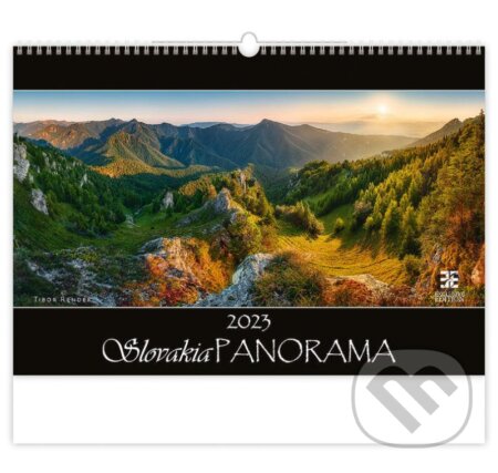 Kalendář nástěnný 2023 - Slovakia Panorama, Exclusive Edition, Helma365, 2022