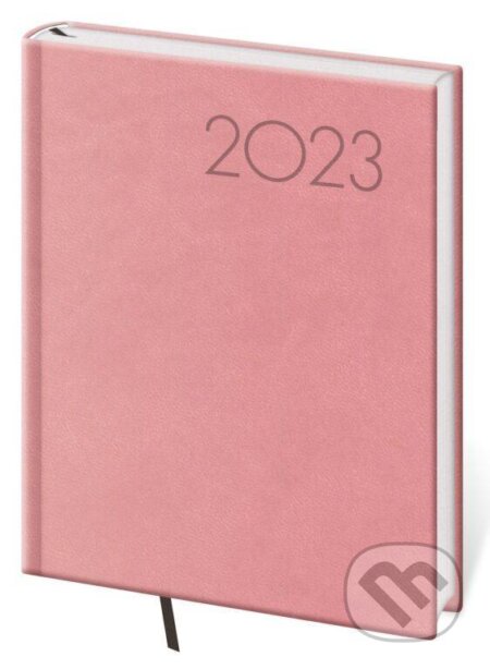 Diář 2023 Print - růžová, denní B6, Helma365, 2022