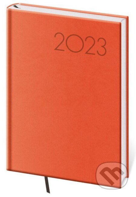 Diář 2023 Print - oranžová, týdenní A5, Helma365, 2022