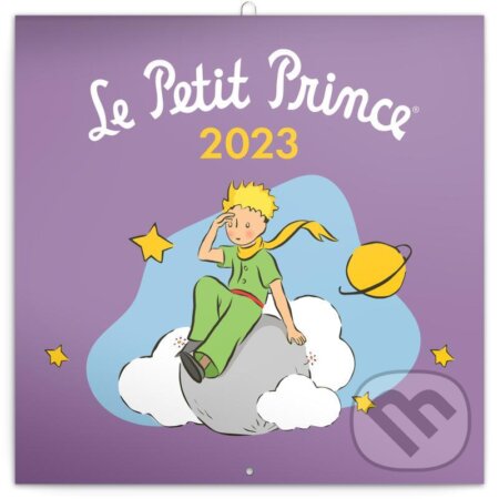 Poznámkový nástěnný kalendář Le petit prince 2023, Presco Group, 2022