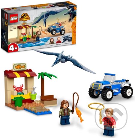 Lego Jurassic World 76943 Naháňačka s pteranodonom, LEGO, 2022