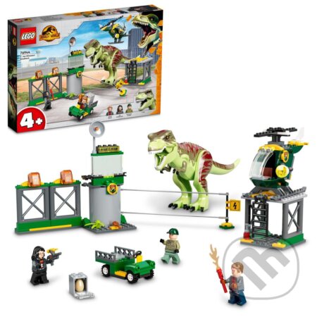 Lego Jurassic World 76944 Únik T-rexa, LEGO, 2022